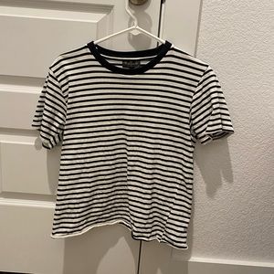 Topshop Striped Tee